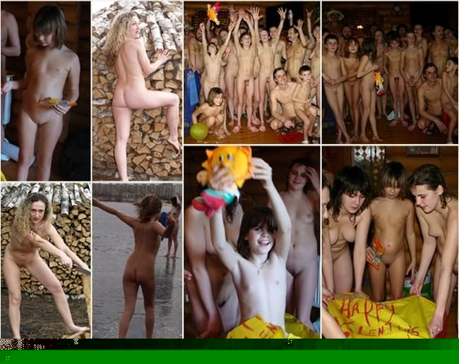 Valentinstag Urlaub Familie Nudismus [Naturism Online]